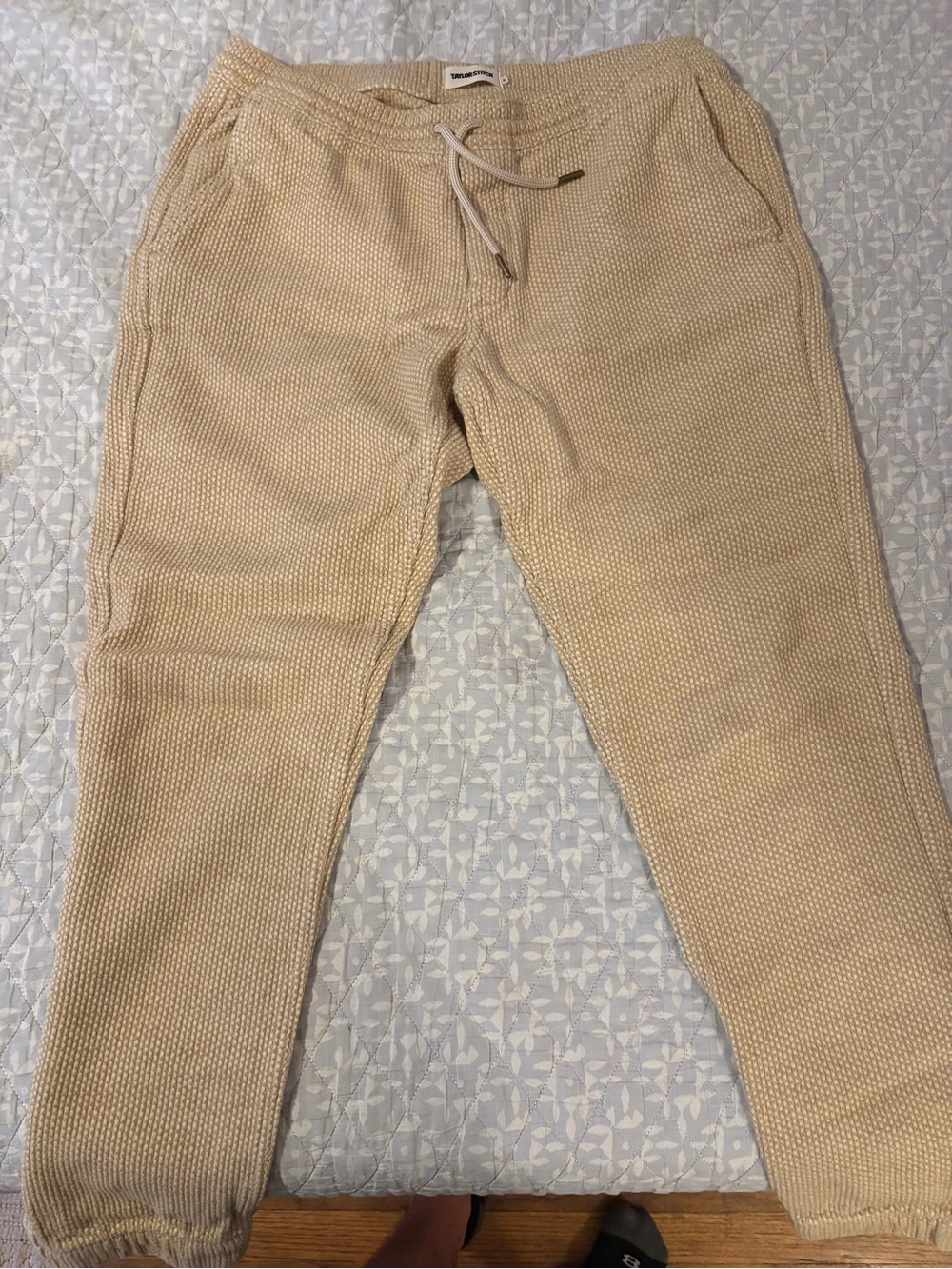 Taylor Stitch Tan Apres Sashiko Pants